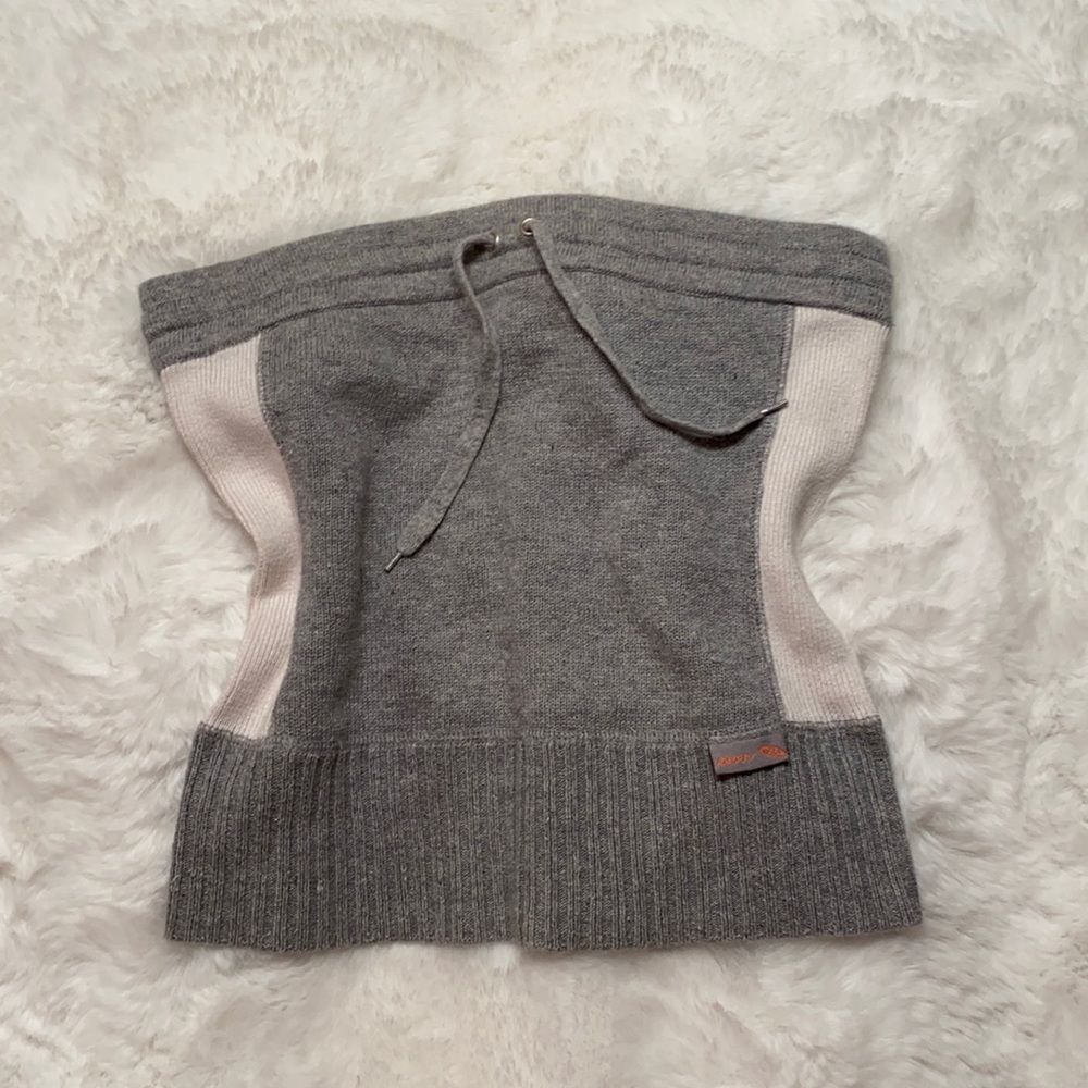 DKNY sweater tube top